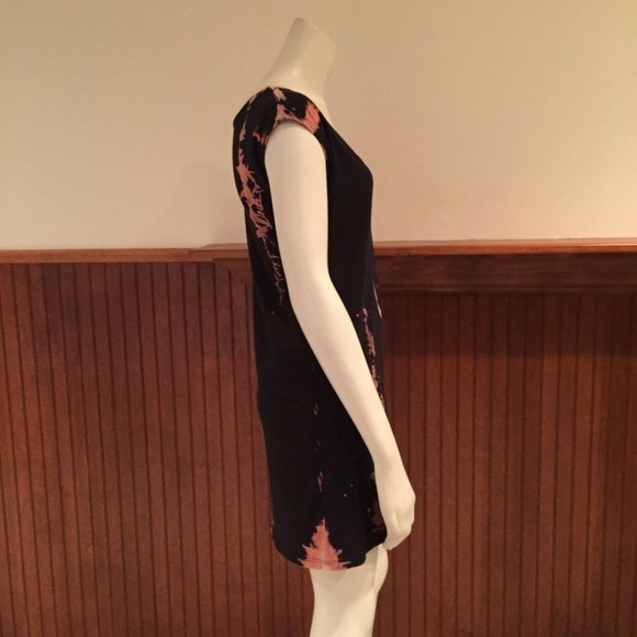 Mary Meyer Black and Tan Tie-Dye Dress - Size: XS - Picture 7 of 11